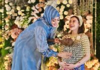 Aaliyah Massaid Gelar Acara 7 Bulanan, Angelina Sondakh Doakan Calon Cucunya