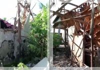 VIDEO VIRAL! Detik-Detik Bangunan Sarang Walet Ambruk di Banjarmasin, Korban Sempat Terjebak