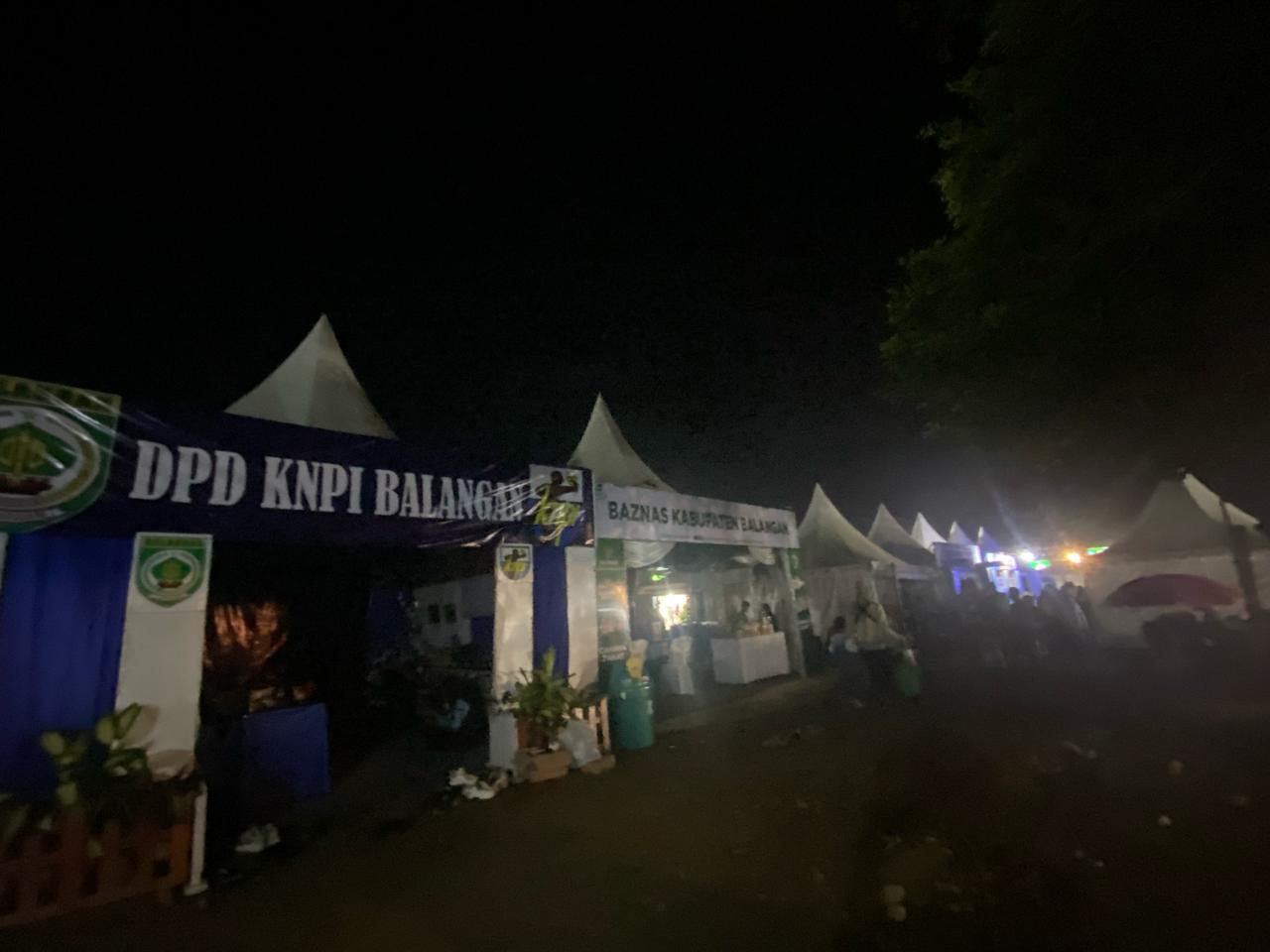Beberapa Stand di Expo Balangan 2025 Alami Pemadaman