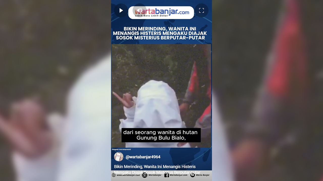 Bikin Merinding, Wanita Ini Menangis Histeris Mengaku Diajak Sosok Misterius Berputar-putar