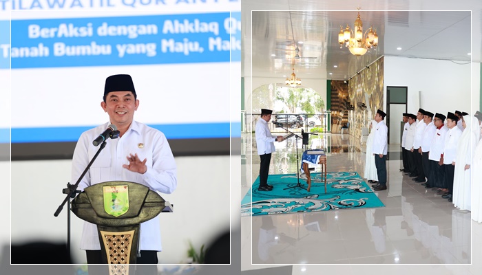 Bupati Andi Rudi Latif Kukuhkan Pengurus LPTQ2