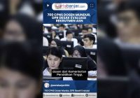 VIDEO - 700 CPNS Dosen Mundur, DPR Desak Evaluasi Rekrutmen ASN