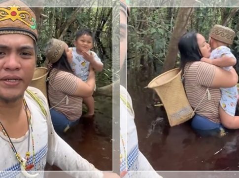 VIRAL VIDEO Perjuangan Keluarga Dayak Menembus Hutan Kalimantan Demi Pohon Langka Obat Penyakit Ginjal