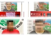 Mencekam! 4 Pengedar Sabu Disergap di Tiga Titik di Satui saat Tengah Malam, Segini Barang Bukti Diamankan