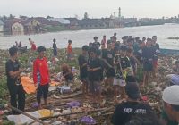 Penemuan Mayat Mengapung di Sungai Kampung Hijau Banjarmasin, Jenazah Terjebak di Sampah