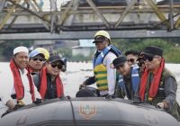 Bupati Batola Beberkan Sejumlah Upaya Kolaborasi Pentahelix Bersama Swasta Tanggulangi Banjir di Jejangkit