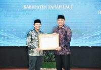 Pemerintah Kabupaten Tanah Laut Raih Penghargaan Apresiasi Tata Kelola Pemerintahan Indeks berAKHLAK Terbaik II (Kategori Sehat) dari Kemen PANRB