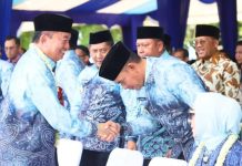 Sinergi Nyata Tanah Laut dan Banjarbaru, Bupati Tala Hadiri Puncak HUT ke-26 di Lapangan Murdjani
