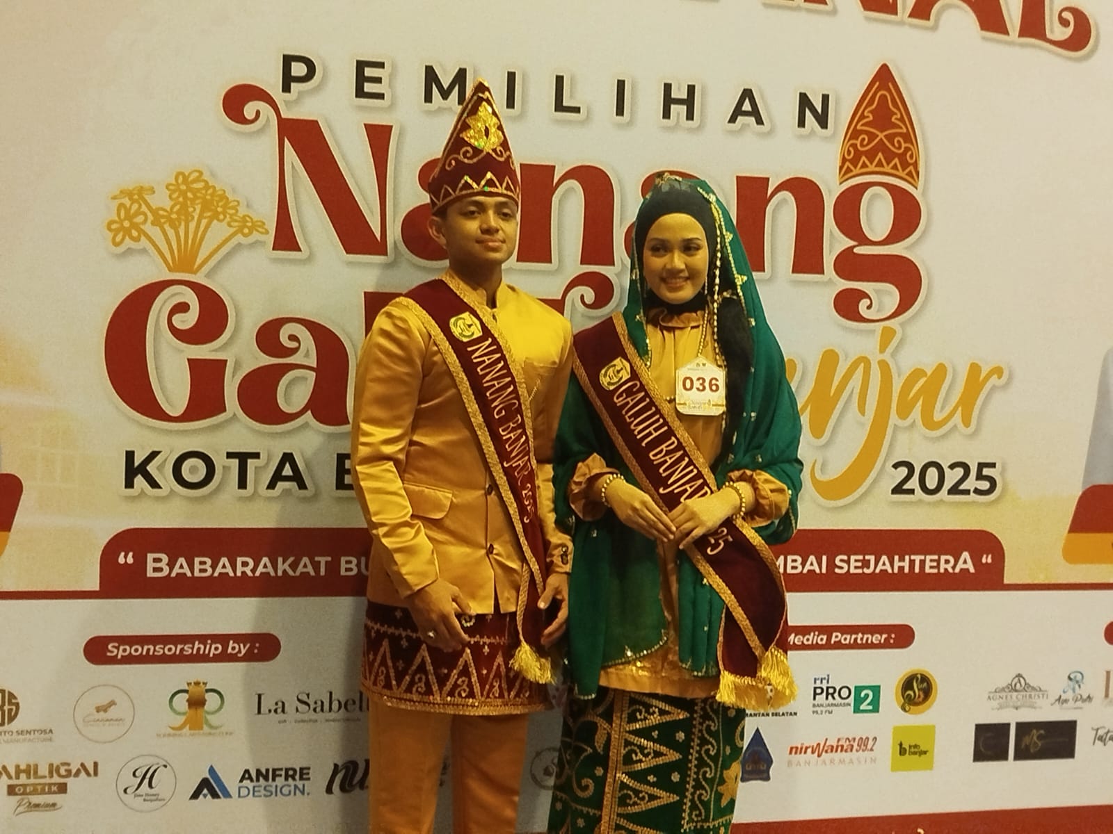 Riyadh dan Aya Raih Gelar Juara Nanang Galuh Banjar Kota Banjarmasin 2025, Wali Kota Usulkan Jadi Duta Sampah