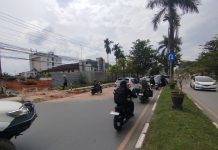 Macet dan Debu di Jalan Brigjen H Hasan Basri, Dishub Banjarmasin Turun Tangan