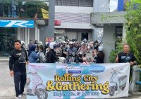 Pengguna Motor Yamaha Grand Filano Diajak Rolling City di Banjarmasin