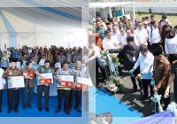 Bupati Barito Kuala Terima Penghargaan dari BIN RI saat Peresmian Gedung Mako BINDA KalSel