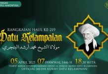 Link Live Streaming YouTube Puncak Haul ke 219 Datu Kelampayan dari Komplek Makam Syekh Muhammad Arsyad Albanjary