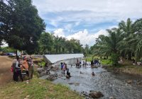 Wisata Pemandian Mekar Banyu Batuah Jadi Daya Tarik di Hari Ketiga Libur Idul Fitri