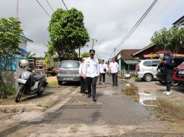 Wali Kota Banjarmasin Instruksikan Dinas PUPR Perbaiki Jalan Gang Karya Mufakat