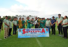 Tim Sepakbola Tala Juara Kejurprov Sepakbola 2025, H Uli: Ini Baru Permulaan!