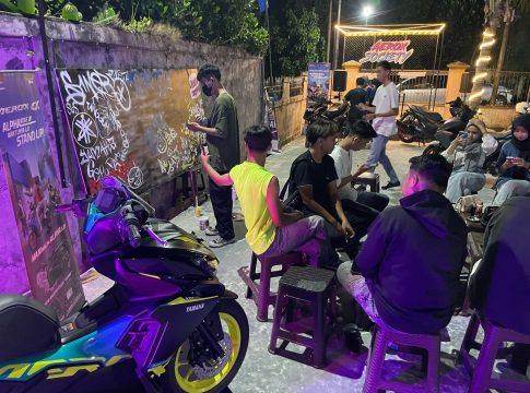 Seru! Aerox Society di Palangka Raya Kumpulkan Komunitas Motor Yamaha dan Intip Tampilan AEROX ALPHA