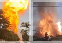 UPDATE Pipa Gas Petronas Bocor, Api Melalap Permukiman dan Warga Alami Luka Bakar