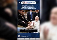 Paus Fransiskus Wafat di Usia 88 Tahun Setelah 38 Hari Dirawat karena Pneumonia Ganda