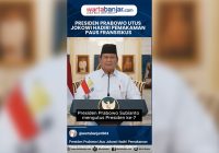 VIDEO - Presiden Prabowo Utus Jokowi Hadiri Pemakaman Paus Fransiskus