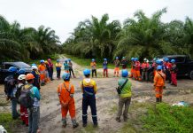 84 Jam Tanpa Tidur, Petugas PLN Berjuang Pulihkan Listrik Buntok–Muara Teweh di Tengah Badai