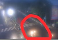 Muncul Rekaman CCTV Kecelakaan di Simpang 3 Kuripan