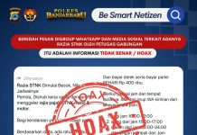 Polsek Liang Anggang Sebut Razia STNK Viral di Whatsapp Adalah Hoaks