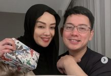 Hampir 30 Jam Perjalanan ke AS, Terry Putri Langsung Rayakan Ulang Tahun Suaminya