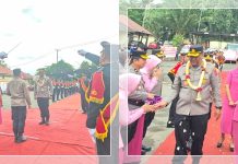 SUASANA HARU Warnai Tradisi Pedang Pora, AKBP M Junaeddy Johnny Resmi Pamit dari Polres Tala
