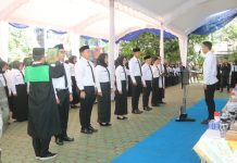 Bupati Saidi Mansyur Lantik 657 CPNS dan PPPK Kabupaten Banjar