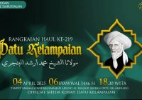 Link Live Streaming Rangkaian Haul ke 219 Datu Kelampayan Malam ini Via YouTube dan Instagram