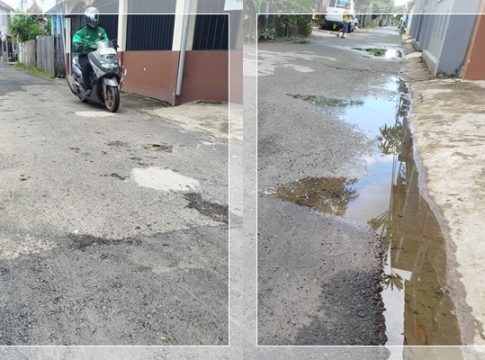 Jalan Rusak di Gang Karya Mufakat Masih Dikeluhkan, Warga Minta Solusi Bukan Janji