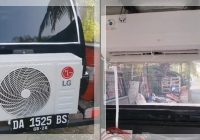 Kreatif Maksimal! Pria di Kalsel Pasang AC Rumah di Mobil Tua, Netizen: Ketika Ilmu Lebih Tinggi dari Pabrik!