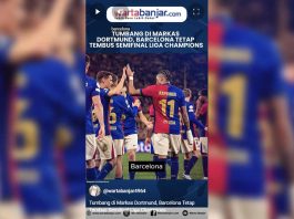 VIDEO - Tumbang di Markas Dortmund, Barcelona Tetap Tembus Semifinal Liga Champions