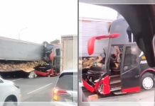 Bus Akas Hantam Truk Wing Box di Tol Pasuruan, Sopir Tewas di Tempat dan 4 Luka-Luka