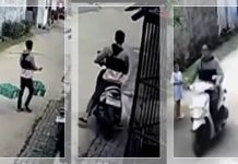 Modus Baru Terekam CCTV! Tukang Buah di Bekasi 'Metik' Motor saat Korban Sibuk