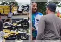 WADUH! Pria di Batam Curi Mangga dari Truk Alami Kecelakaan, Saat Ditegur Malah Ngajak Berantem