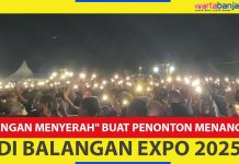 VIDEO - "Jangan Menyerah" Buat Penonton Menangis Terharu di Balangan Expo 2025
