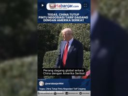 VIDEO - Tegas, China Tutup Pintu Negosiasi Tarif Dagang Dengan Amerika Serikat