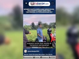 VIDEO - Momen Santai Berujung Mencekam, Dua Wanita Didatangi Pria Tak Dikenal di Persawahan HST