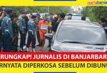 VIDEO - Terungkap! Jurnalis di Banjarbaru Ternyata Diperkosa Sebelum Dibunuh Oknum TNI AL