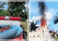 Kebakaran Terjadi di Banjarmasin Selatan, Diduga Bengkel Mobil di Jalan Gerilya Dilalap Api