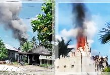 Heboh! Gedung Mirip Sarang Walet di Banua Kupang Terbakar Hebat, Warga Panik