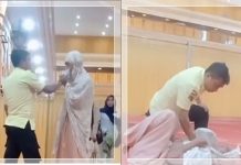 HEBOH! Pria Menyamar Jadi Perempuan di Masjid Islamic Center Mataram, Langsung Dibanting Satpam