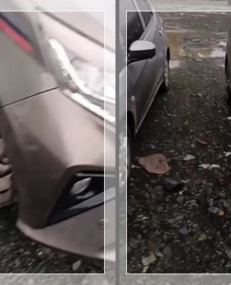 WADUH! Ban dan Velg Mobil yang Parkir di Pelabuhan Batulicin-Kotabaru Ini Raib Dicuri Maling