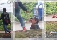 BEREDAR Video Detik-detik Perkelahian di Tol Basirih, Korban Dibacok di Depan Umum