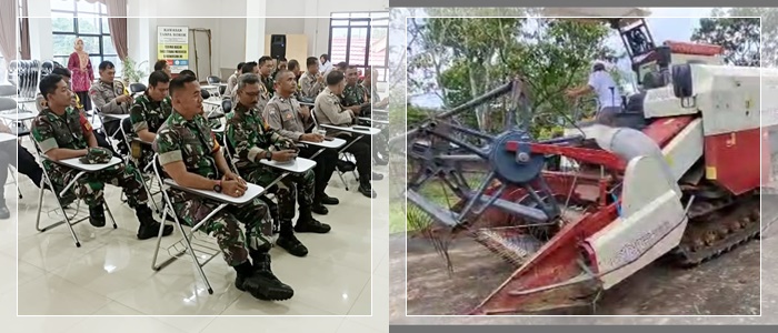 personel Babinsa dari Pos Koramil Tambang Ulang1