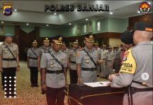 Kapolda Kalsel Pimpin Sertijab Kapolres Banjar, AKBP Dr. Fadli Resmi Gantikan AKBP M. Ifan Hariyat