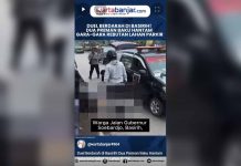 VIDEO - Duel Berdarah di Basirih! Dua Preman Baku Hantam Gara-Gara Rebutan Lahan Parkir