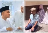 VIRAL! Ruben Onsu Jadi Imam Salat Desy Ratnasari, Begini Penjelasan Ulama Soal Hukum Mualaf Jadi Imam